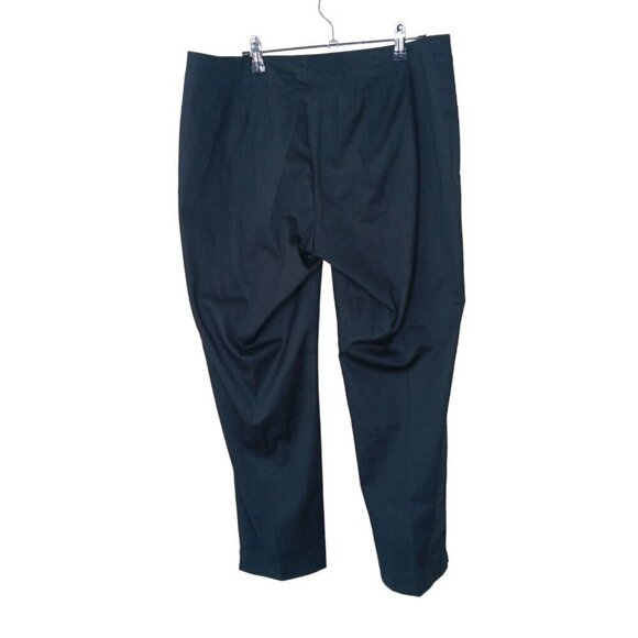 New with Tags J Jill Versatile Cotton-Stretch Slim-Leg Pants Black Size 12 - Picture 3 of 13